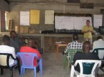 John teaching at Kageno